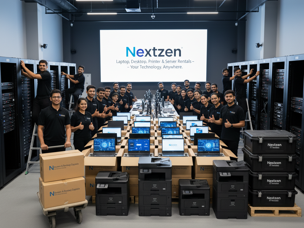 Computer and laptop rental services by NextZen IT Services